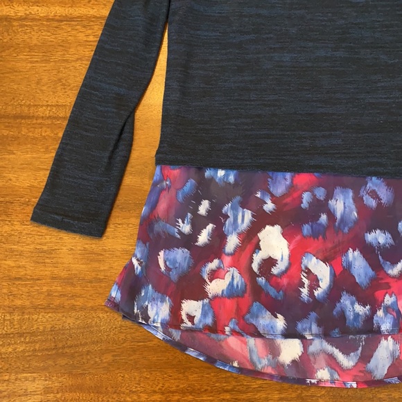 Poéme Women’s Size Small Peplum Top - Picture 2 of 8